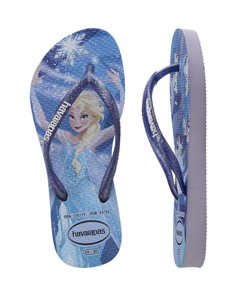 Havaianas Slim Frozen kids thongs, pair view
