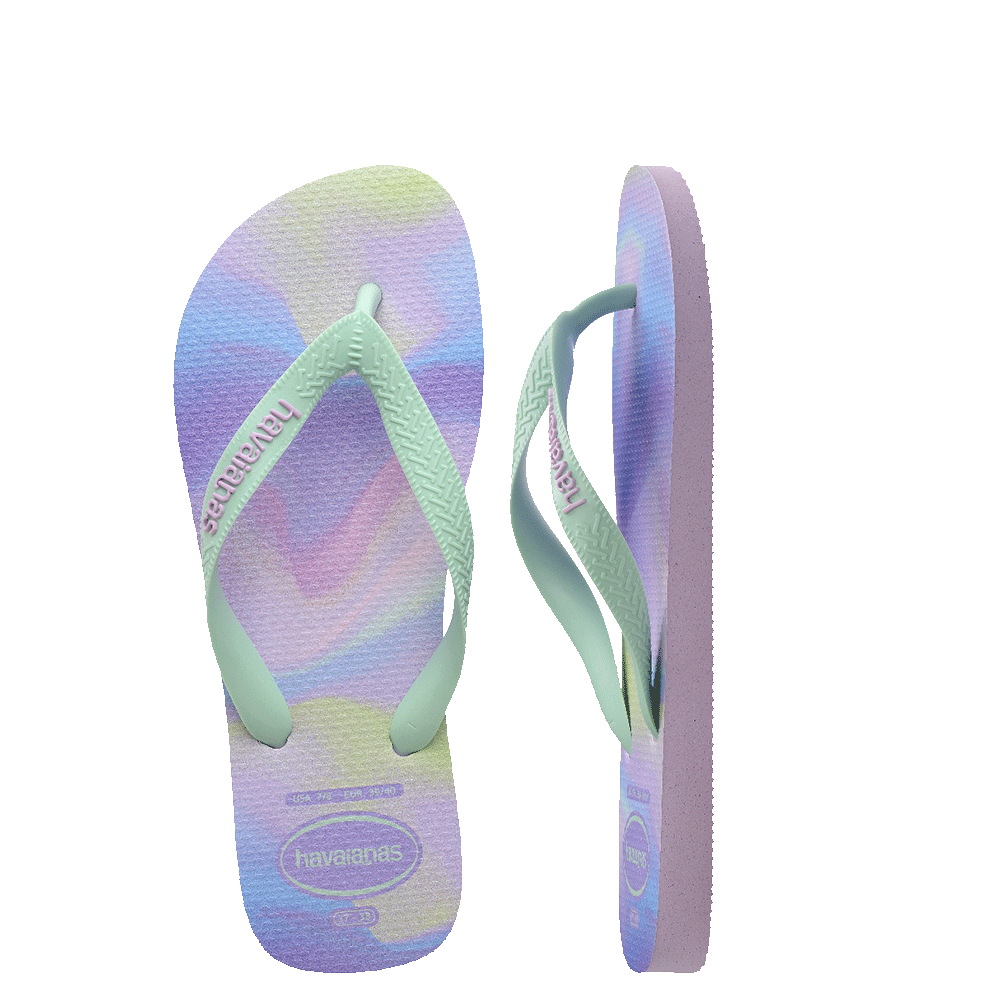 Havaianas Kids Top Fashion Thongs Purple
