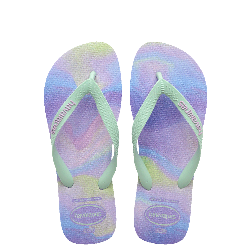 Havaianas Kids Top Fashion Thongs Purple - side
