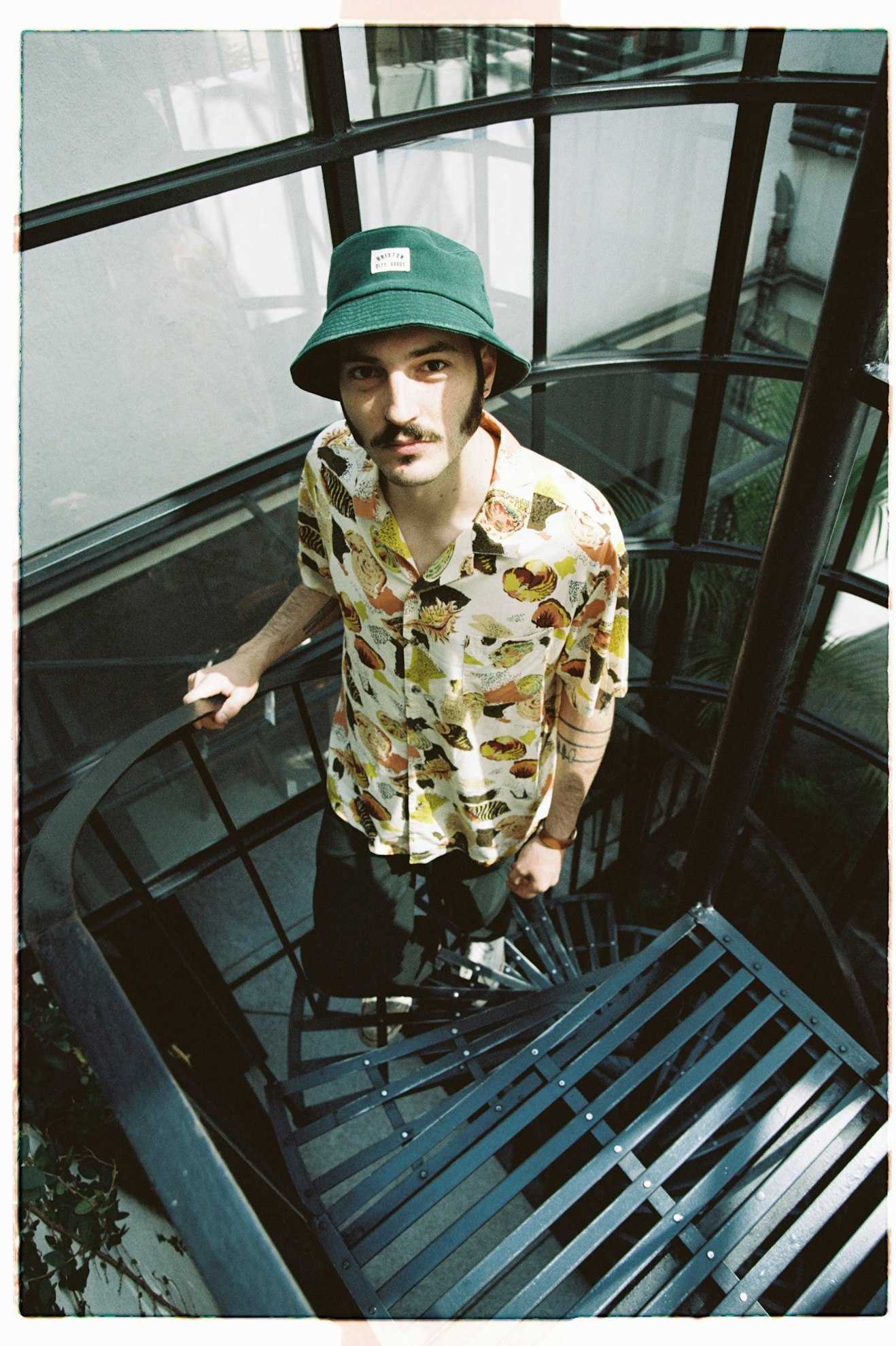 Brixton Bunker SS Woven Shirt - Multi Color Shell (view 2)