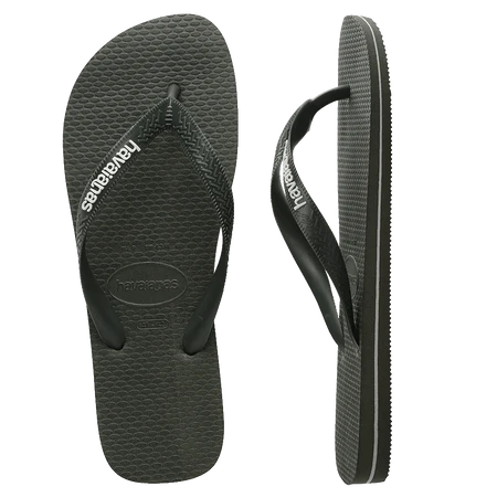 Havaianas Rubber Logo - Olive Green