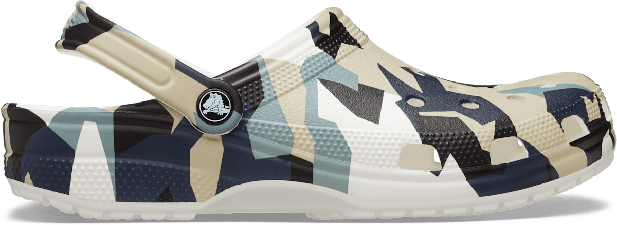 Crocs Geo Camo Clog White Multi