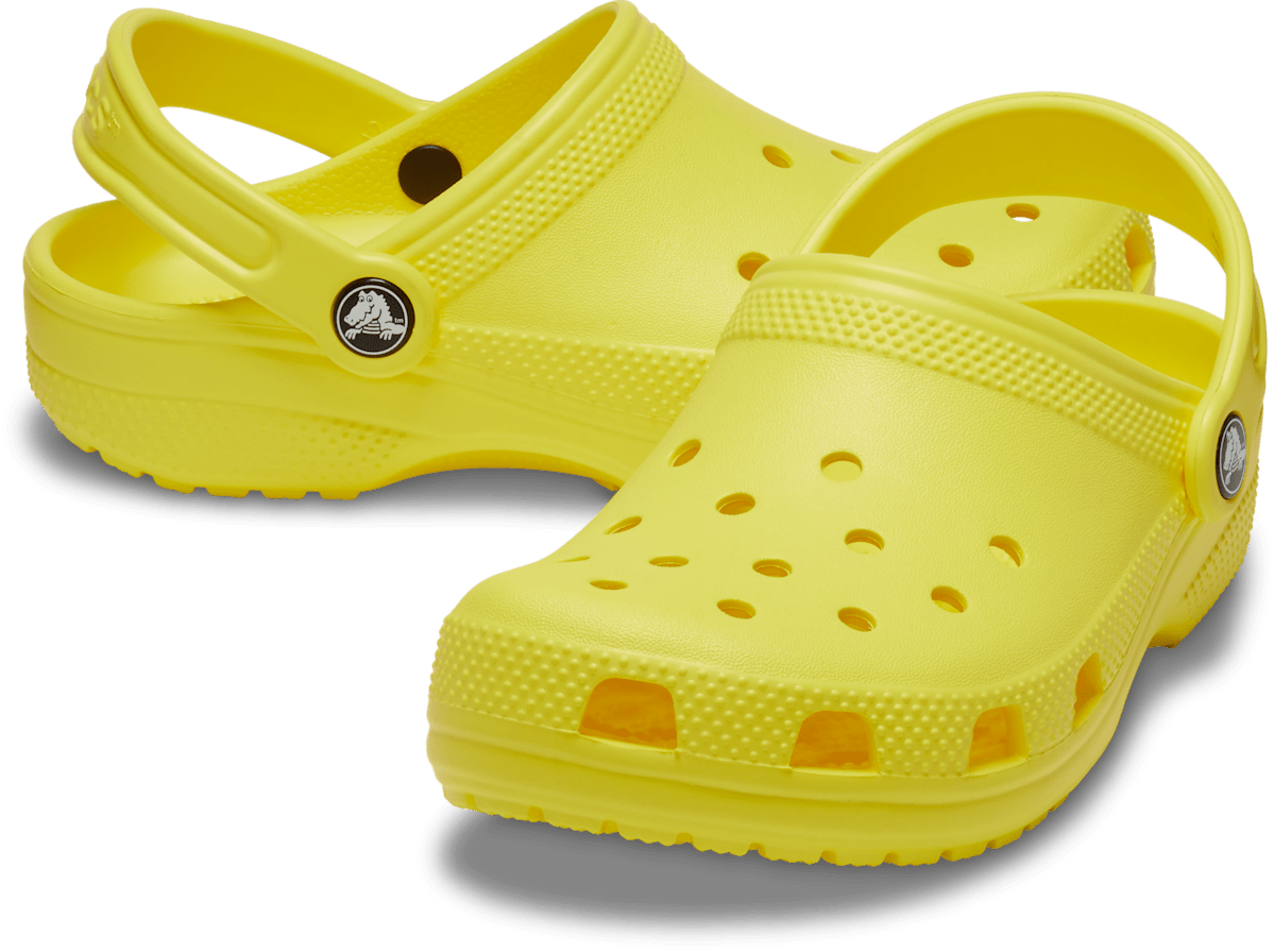 Crocs Toddler Classic Clog Cyber Yellow side