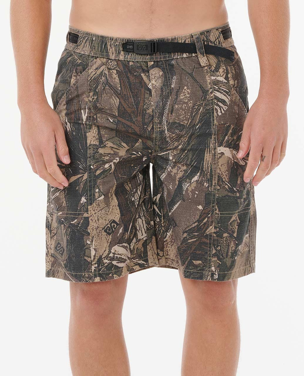 Rip Curl Search Destroy Volley Camo - fabric detail