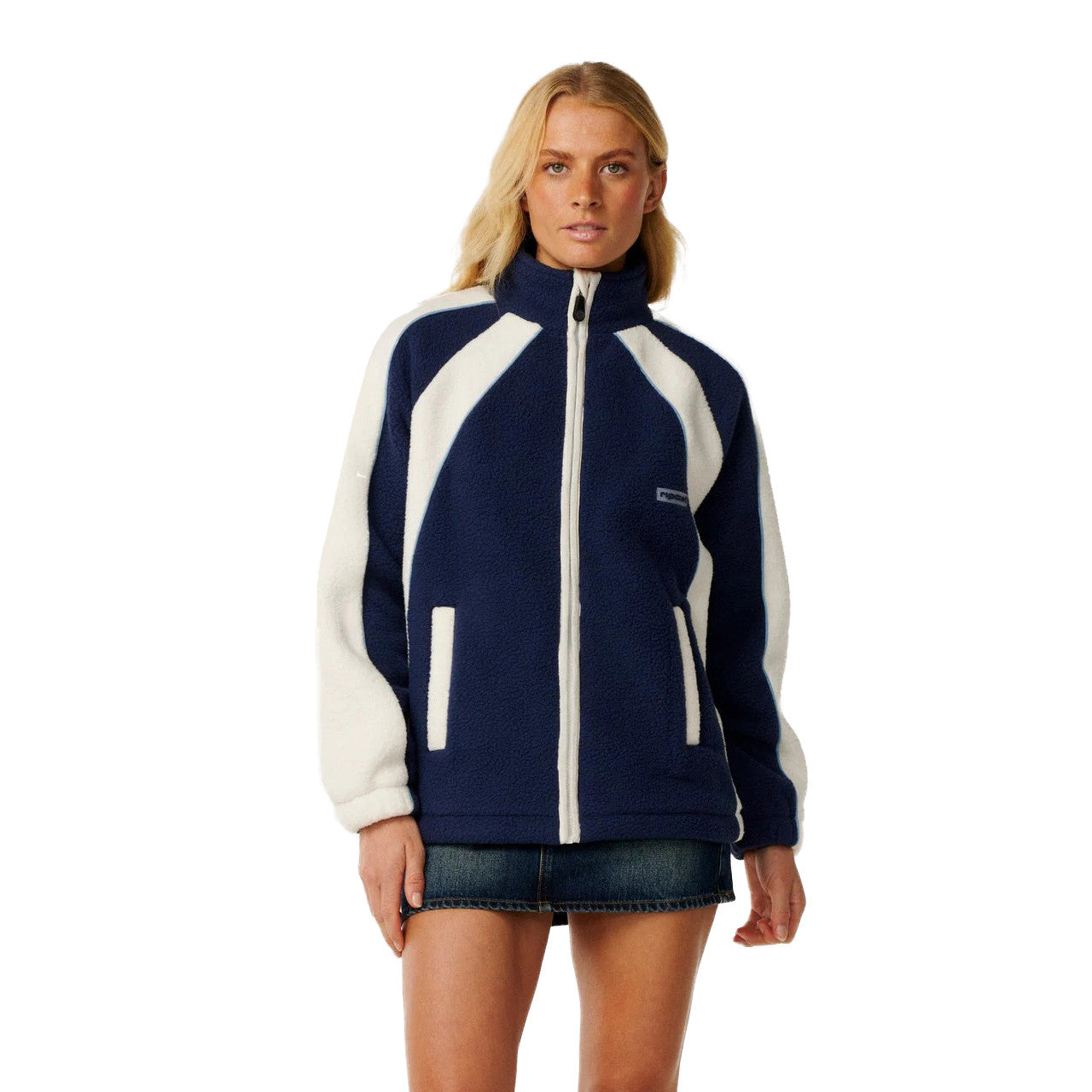 Rip Curl Nova Zip Through Polar Fleece - Navy