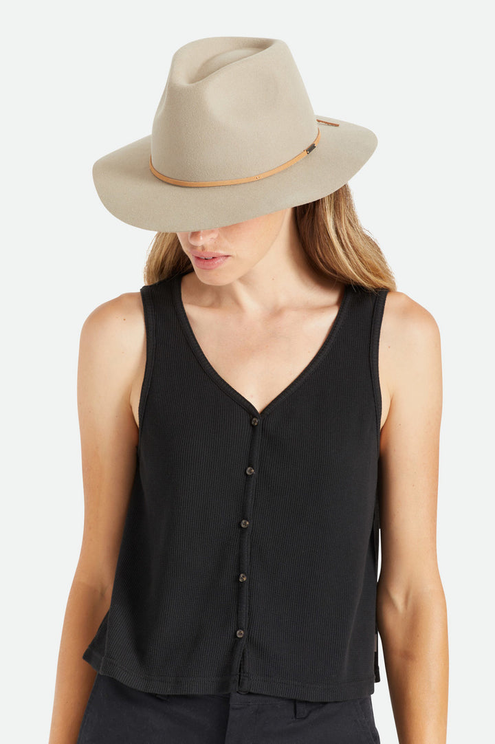 Brixton Wesley Fedora - Safari (view 5)