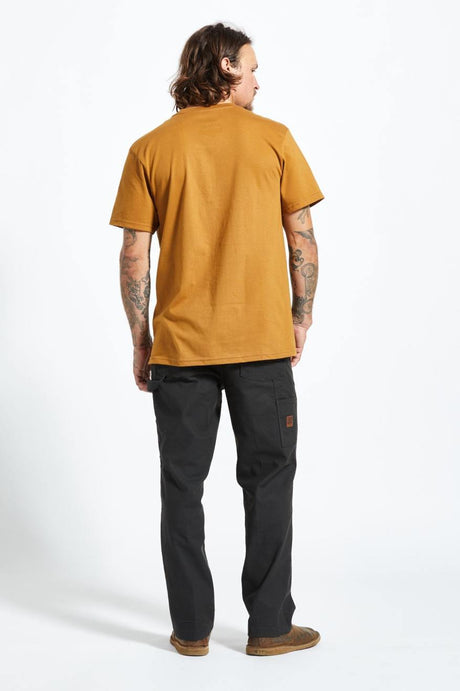 Brixton Builders Carpenters Pant - Washed Black (view 5)