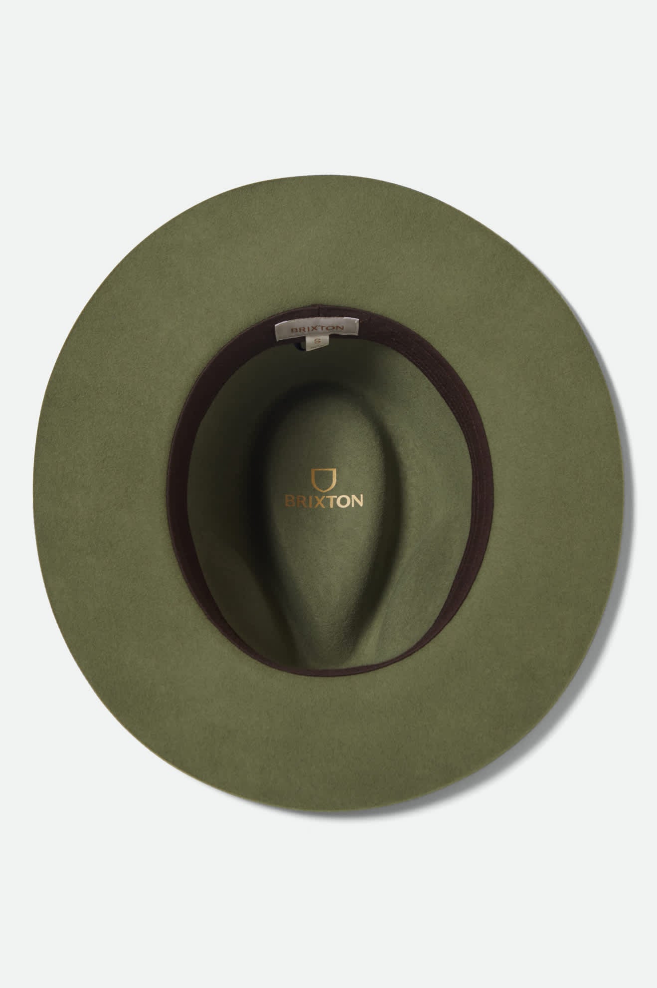 Brixton Wesley Fedora - Sea Kelp (view 2)