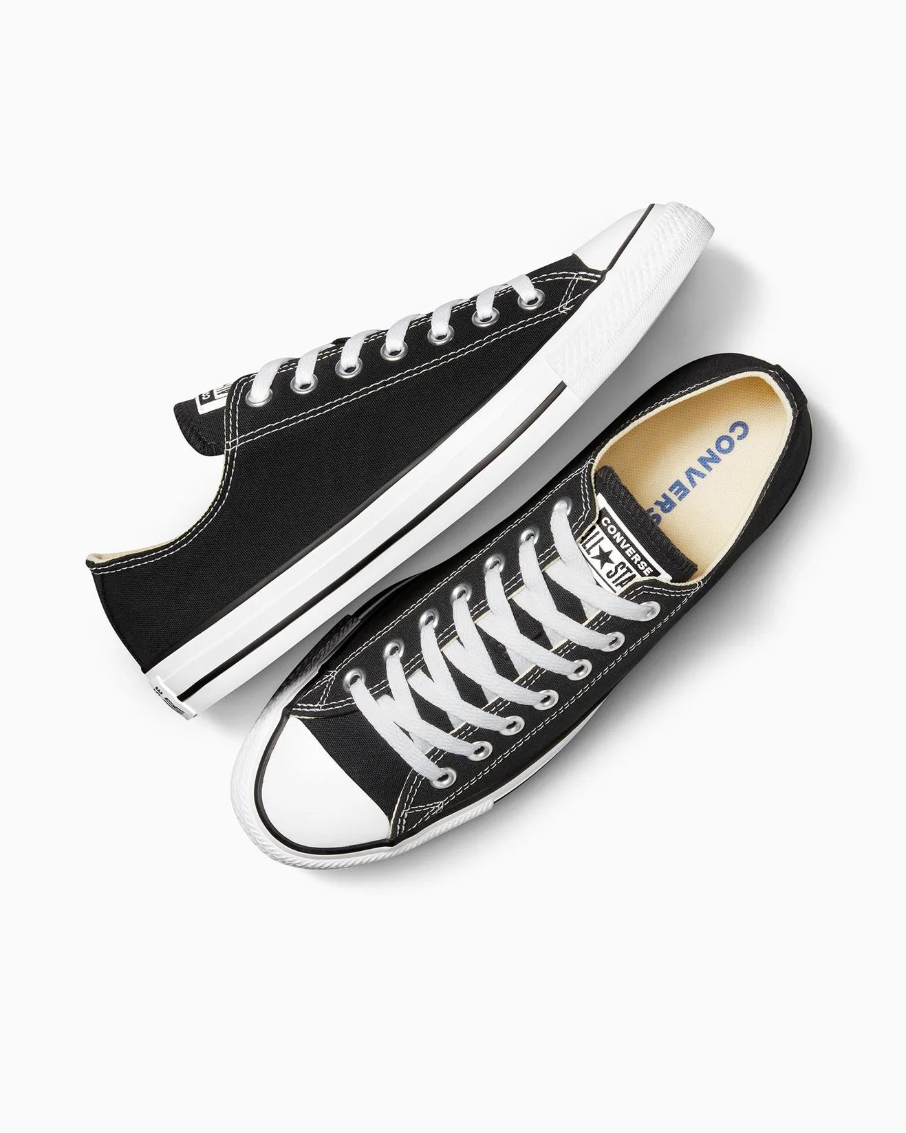 Converse Chuck Taylor All Star Canvas Low Top - Black (view 3)