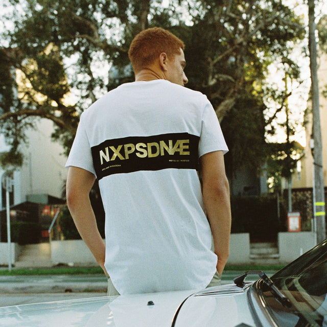 Mercenary Cape Back Tee - White