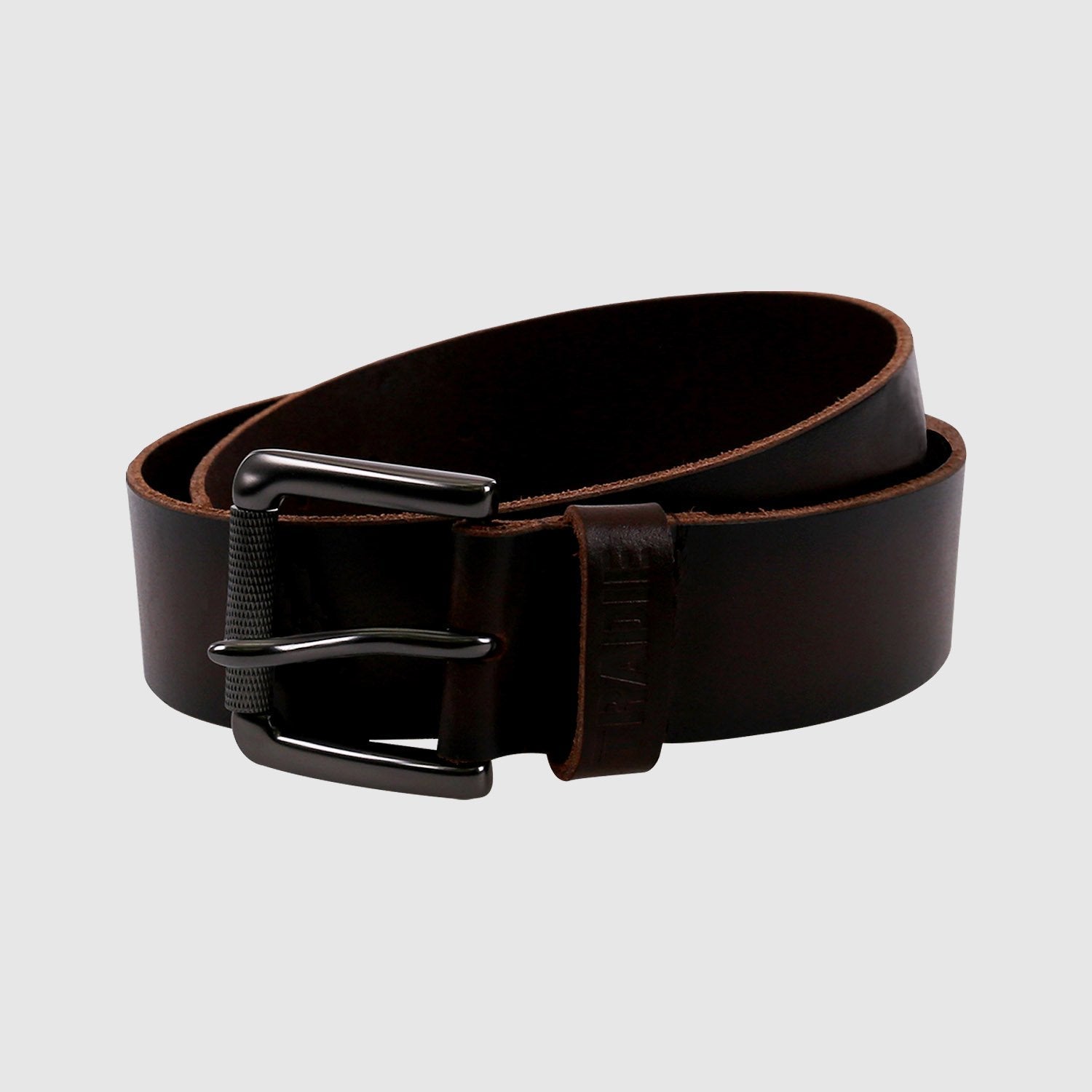 Tradie Belt in Brown full grain leather