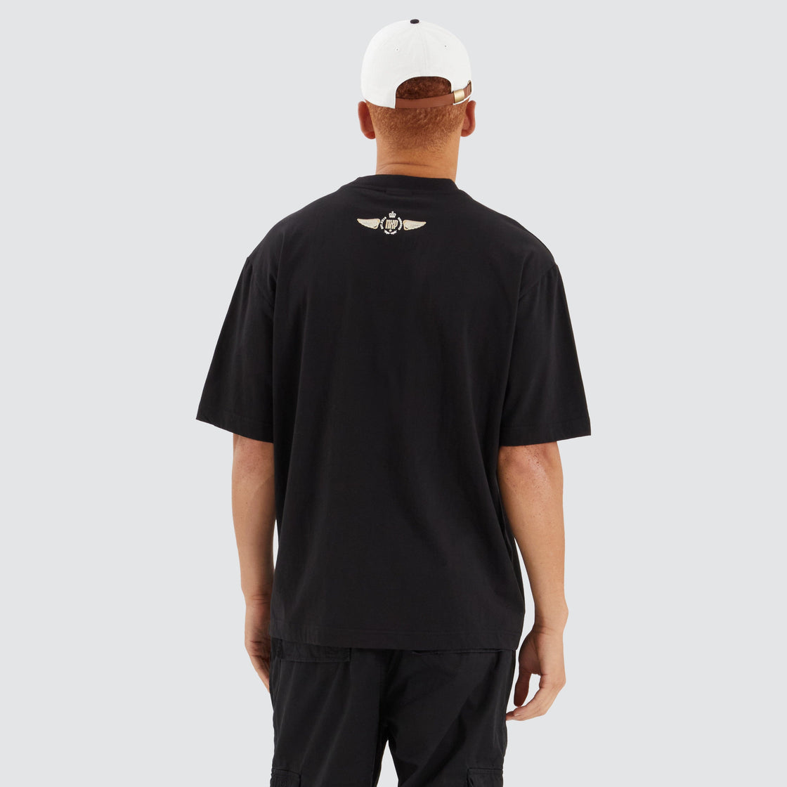 Mount Oversized Tee - Jet Black