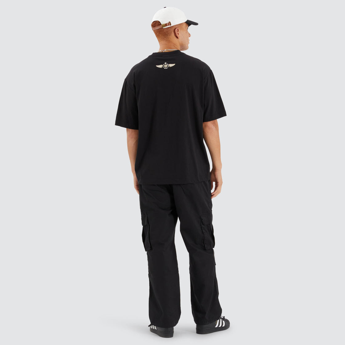 Mount Oversized Tee - Jet Black