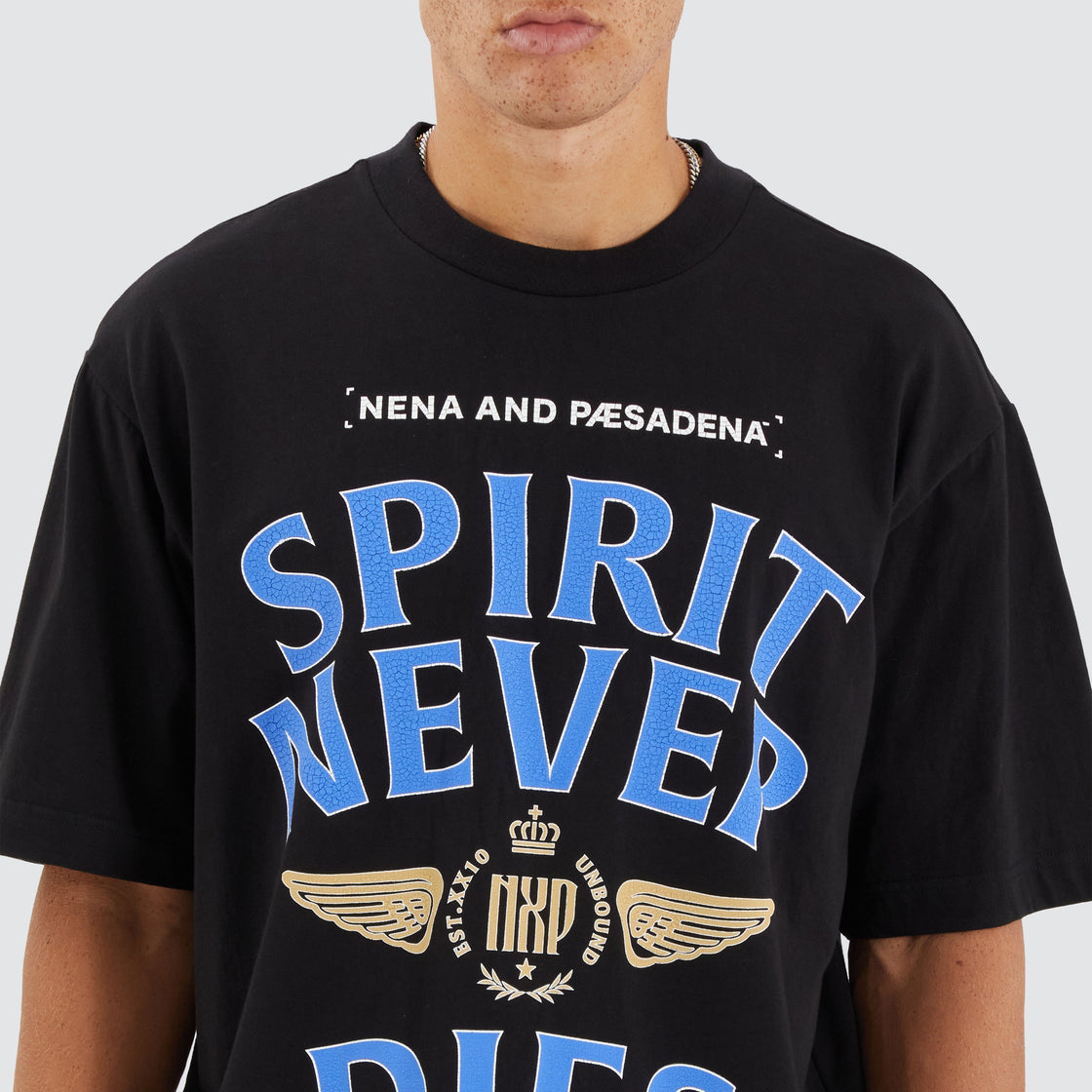 Mount Oversized Tee - Jet Black