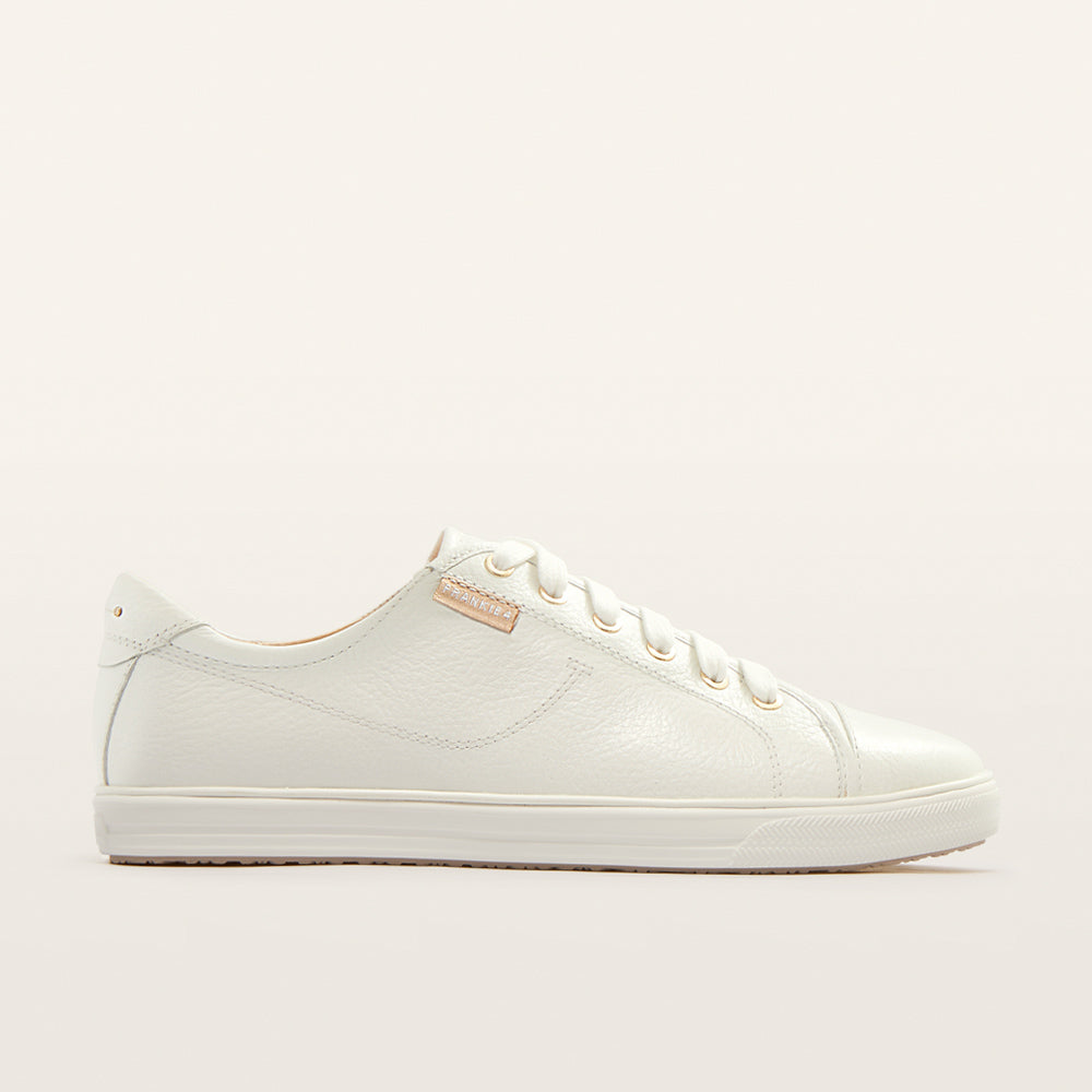 FRANKiE4 Nat III Sneaker - White Tumbled