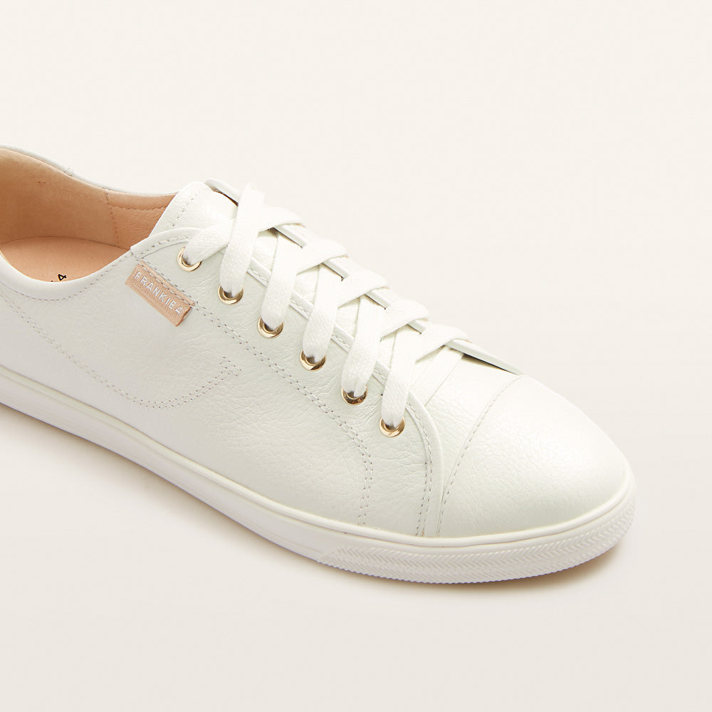 FRANKiE4 Nat III Sneaker - White Tumbled (view 2)