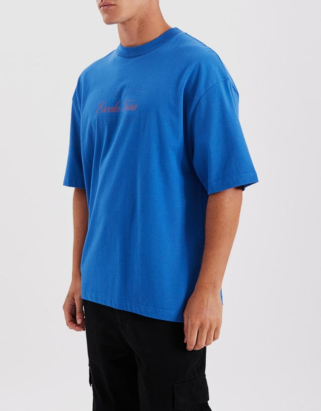 Rescue Street Tee - Greece Blue