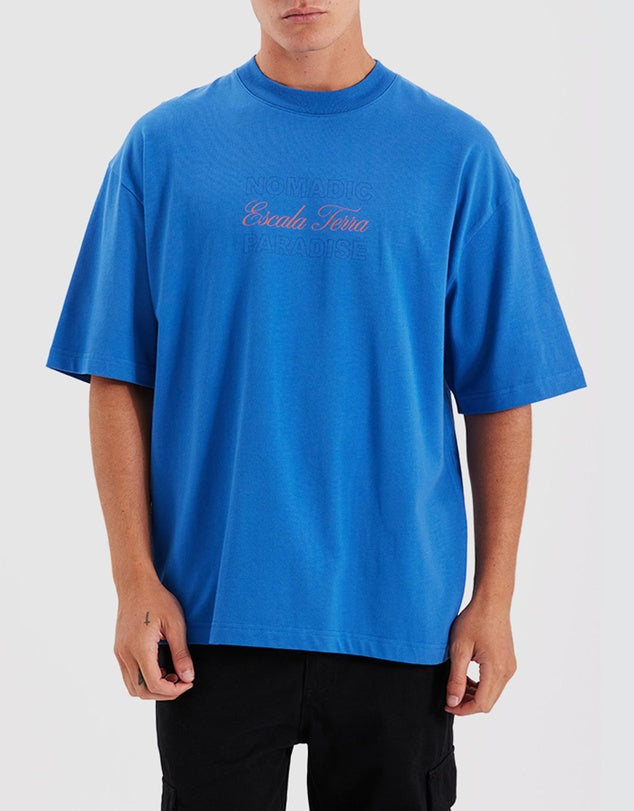 Rescue Street Tee - Greece Blue