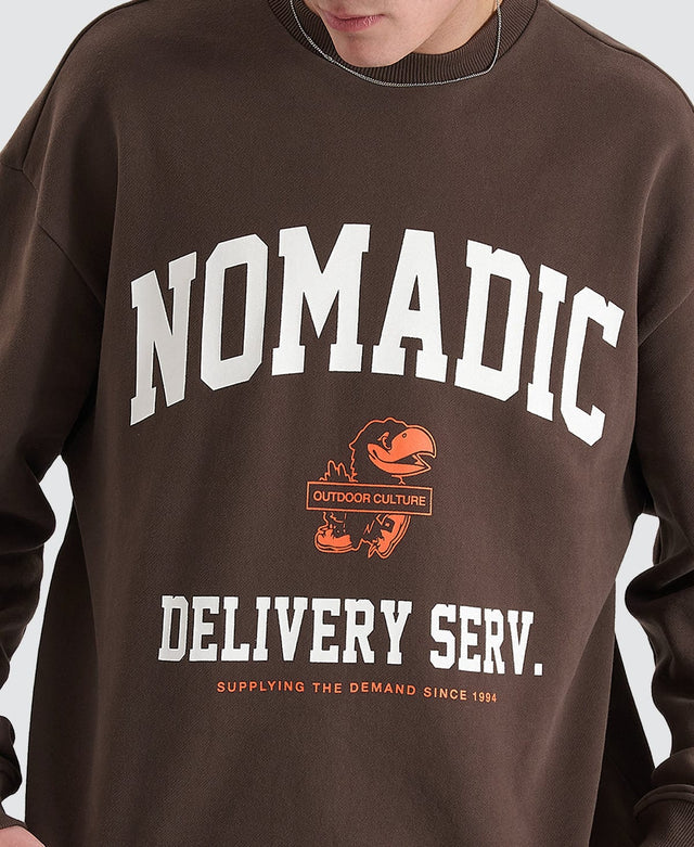 Amore Relaxed Sweater - Hot Fudge