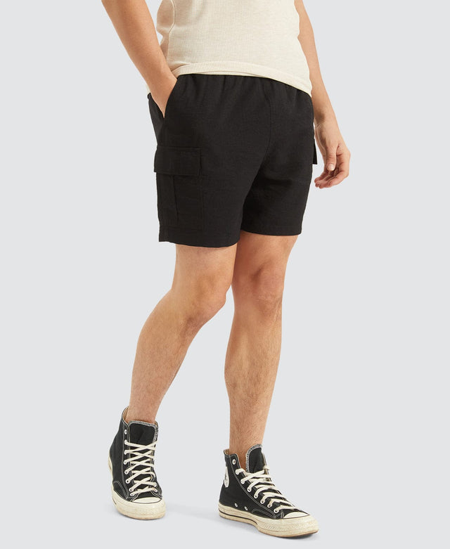 Nomadic Cabana Cargo Shorts - Black