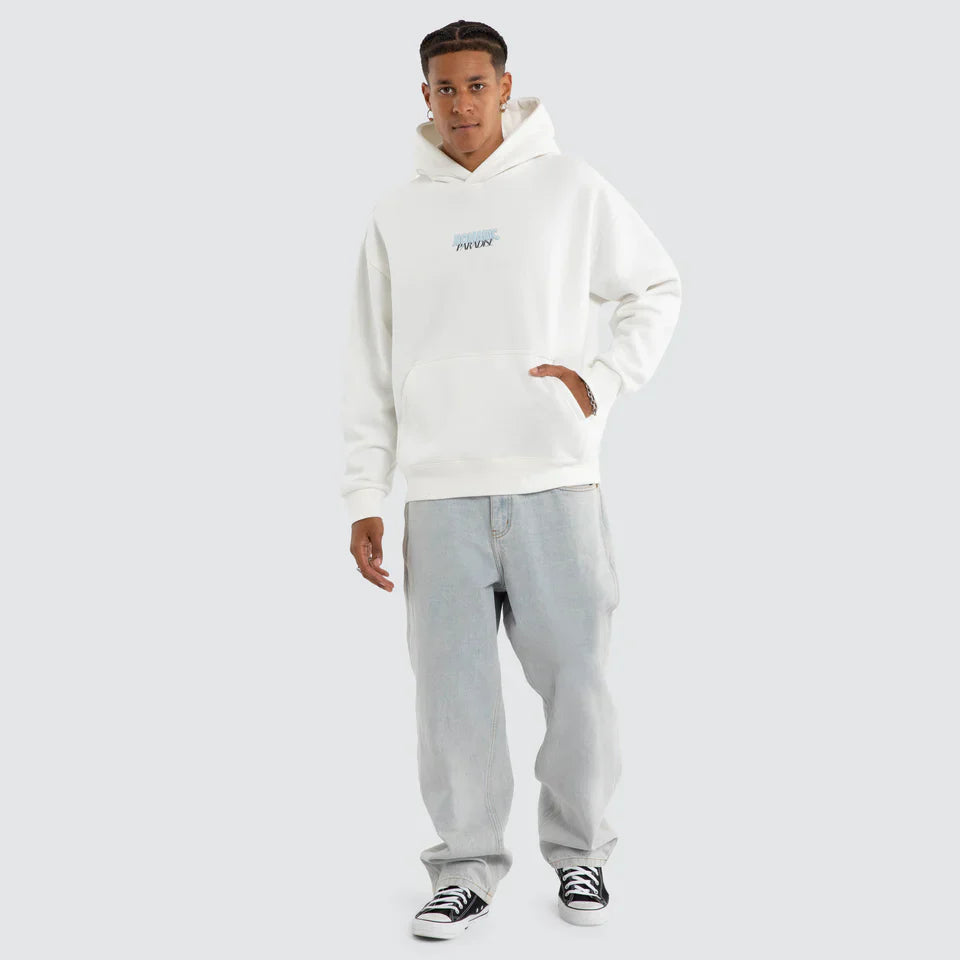 Nomadic Highrise Oversized Hoodie Natural White back