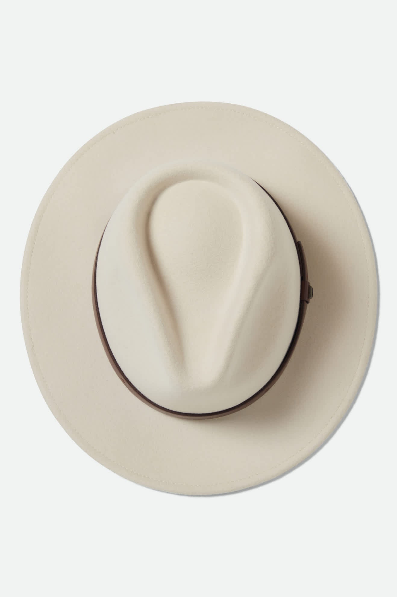 Brixton Messer Fedora - Off White (view 3)