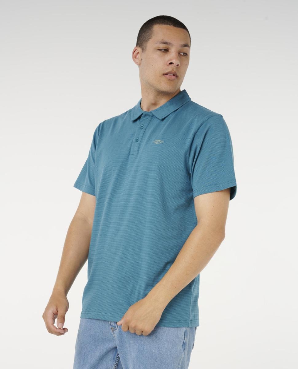 Rip Curl Easy As Polo - Storm Blue (view 4)