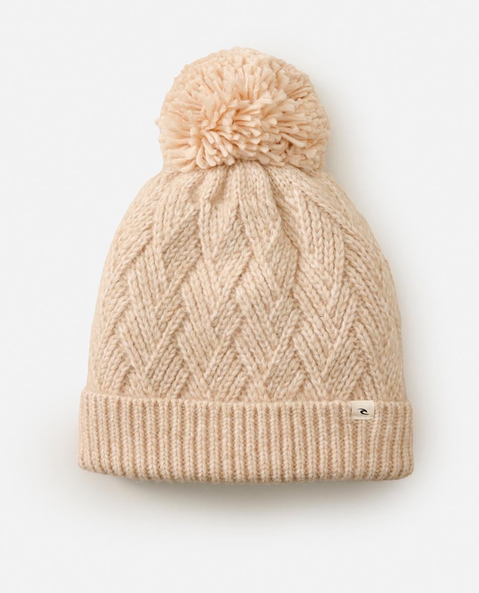 Rip Curl Classic Reg Pom Pom Beanie - Oatmeal