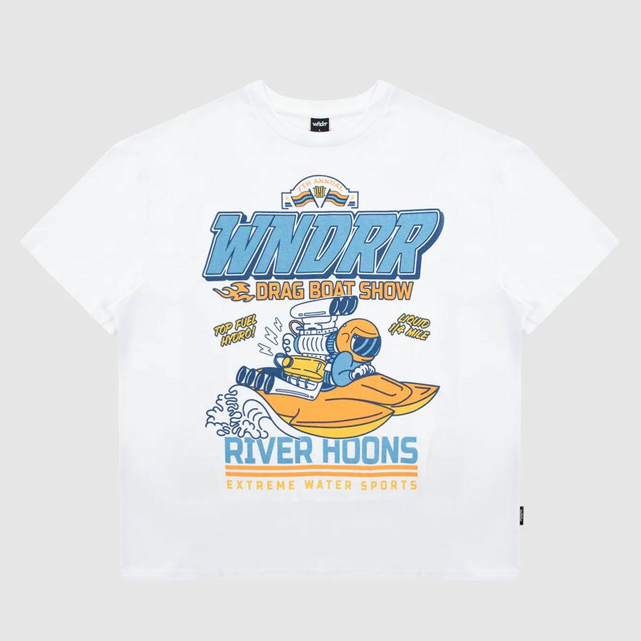 River Hoons Box Fit Tee - White