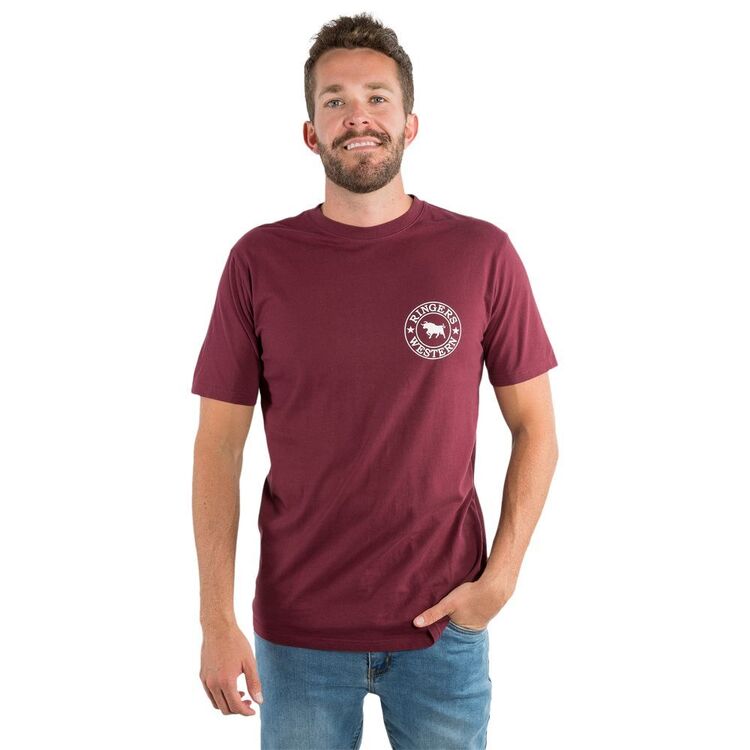 Ringers Western Signature Bull Tee Mens