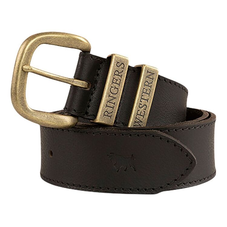 Ringers Western James Belt - Brown/Black (view 2)