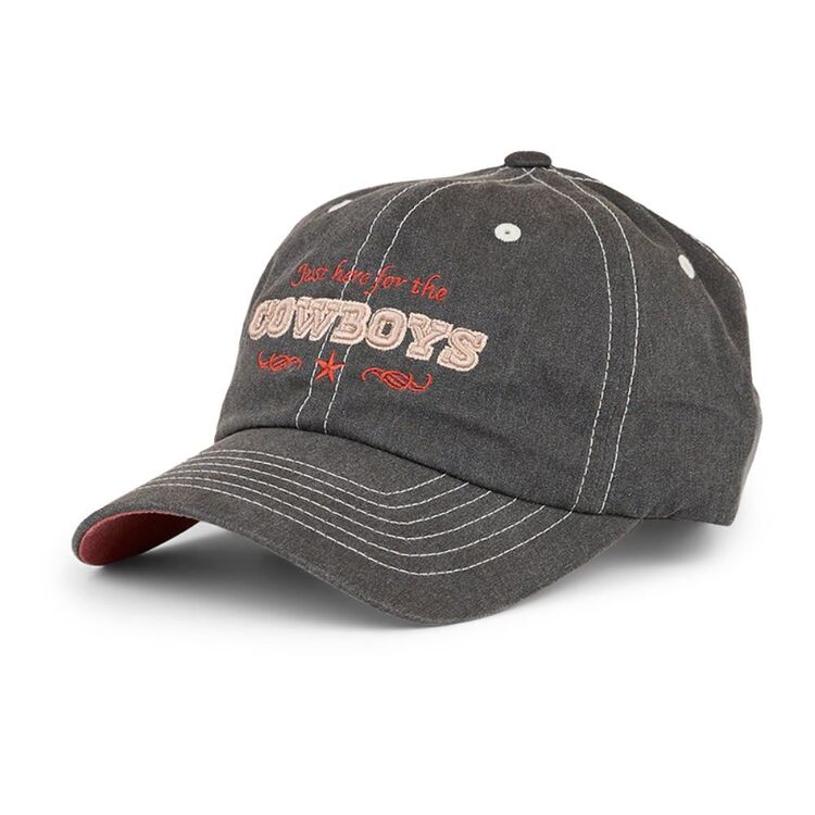 Ringers Western Here For Cowboys Baseball Cap - Charcoal (view 2)