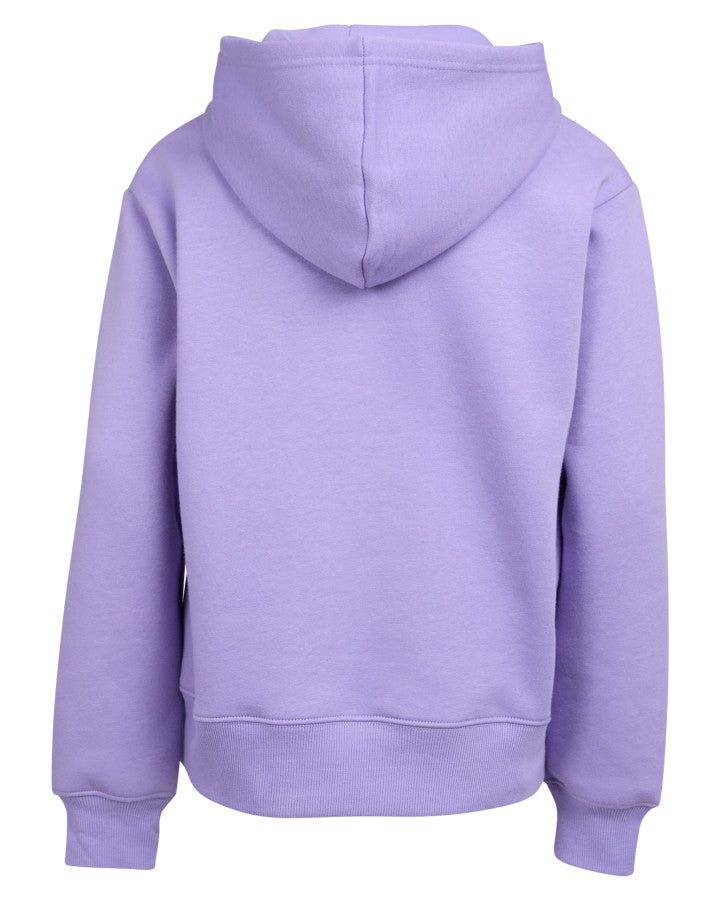 Eve Girl Retro Hoodie Purple - back