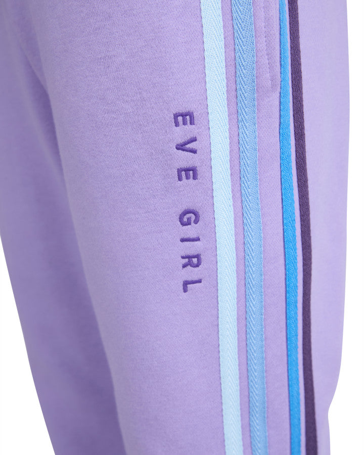 Eve Girl Retro Track Pant Purple - detail
