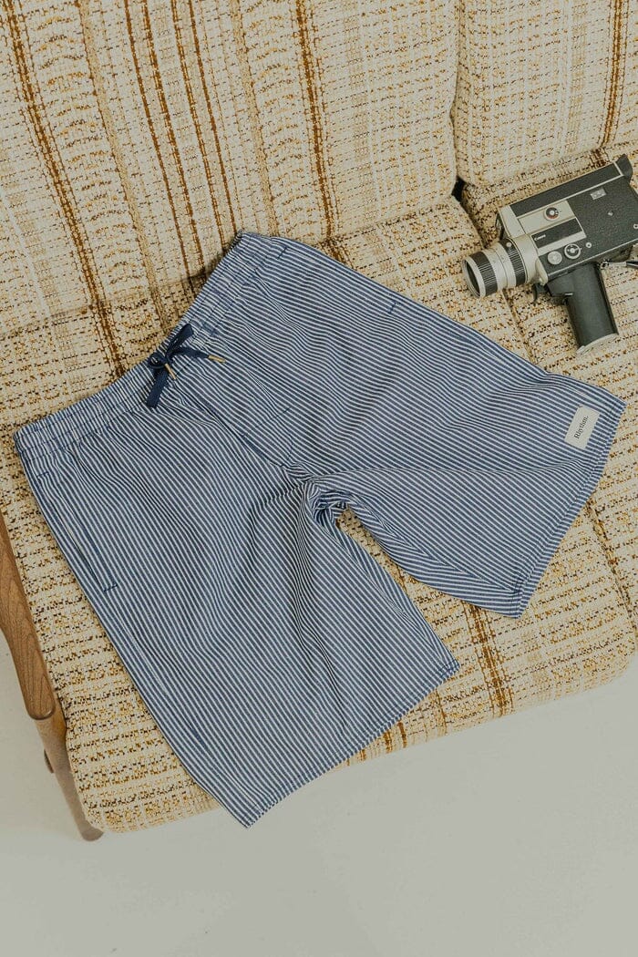 Rhythm Stripe Box Jam - Navy (view 5)