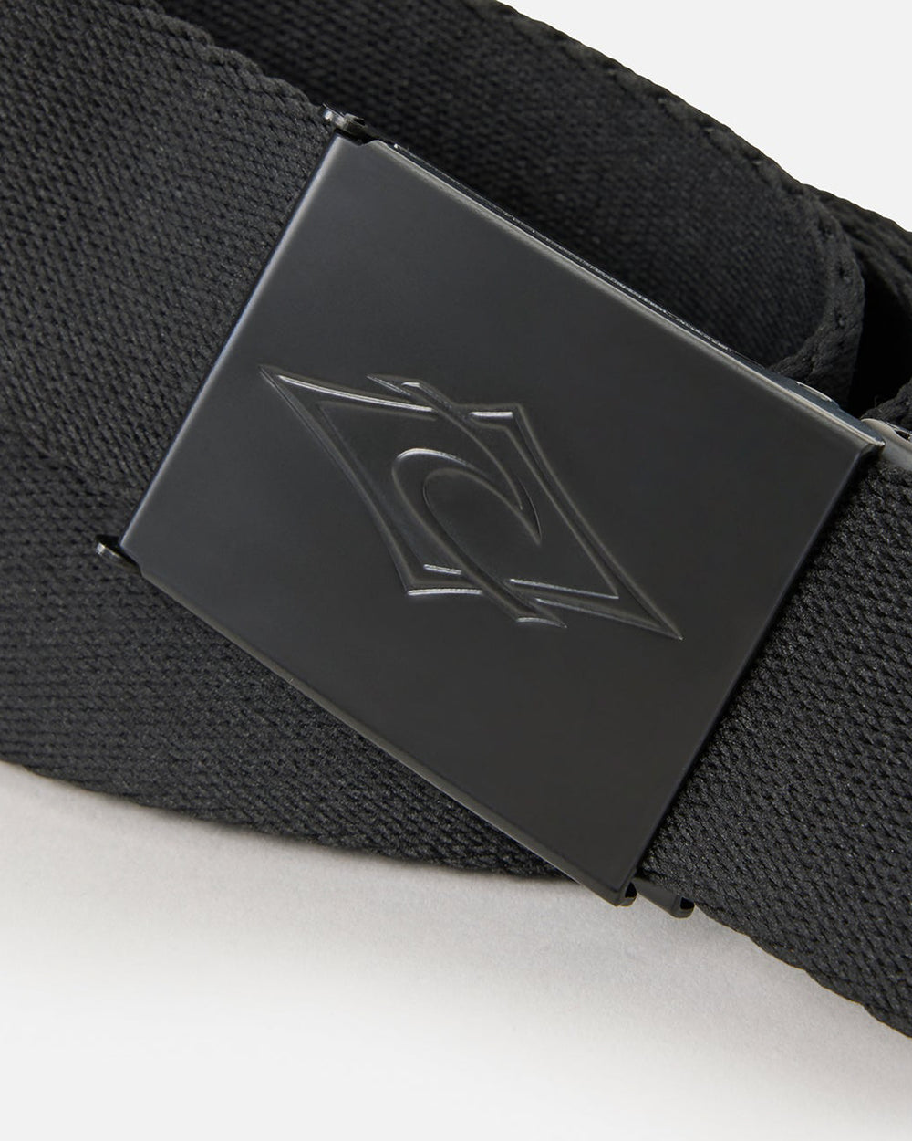 Rip Curl Rando Webbing Belt - Black (view 2)