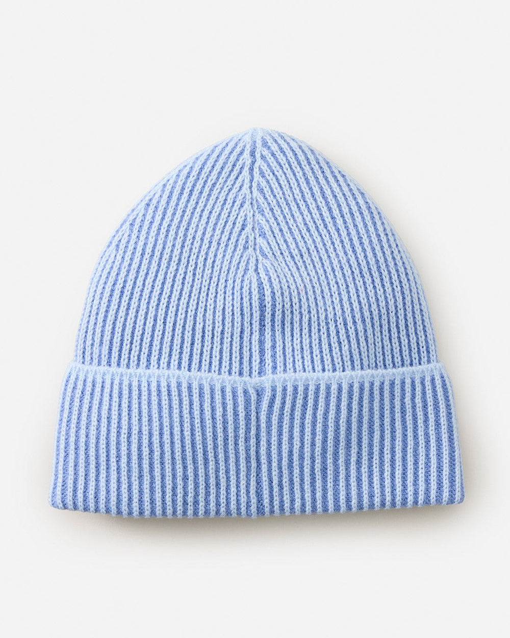Rip Curl 2 Tone Ribbed Reg Beanie - Blue (view 2)