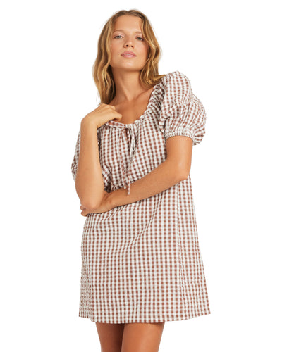 Roxy Delilah Check Dress (view 2)