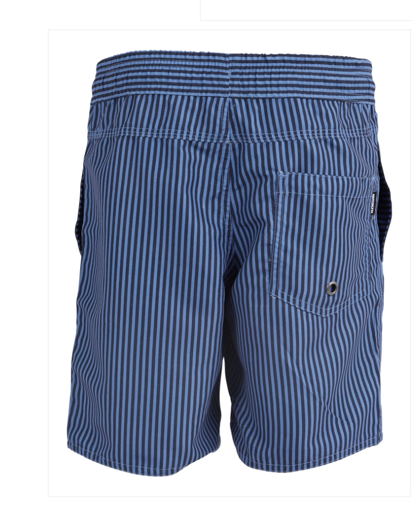 Stripe Illusion Short - Kids - Navy