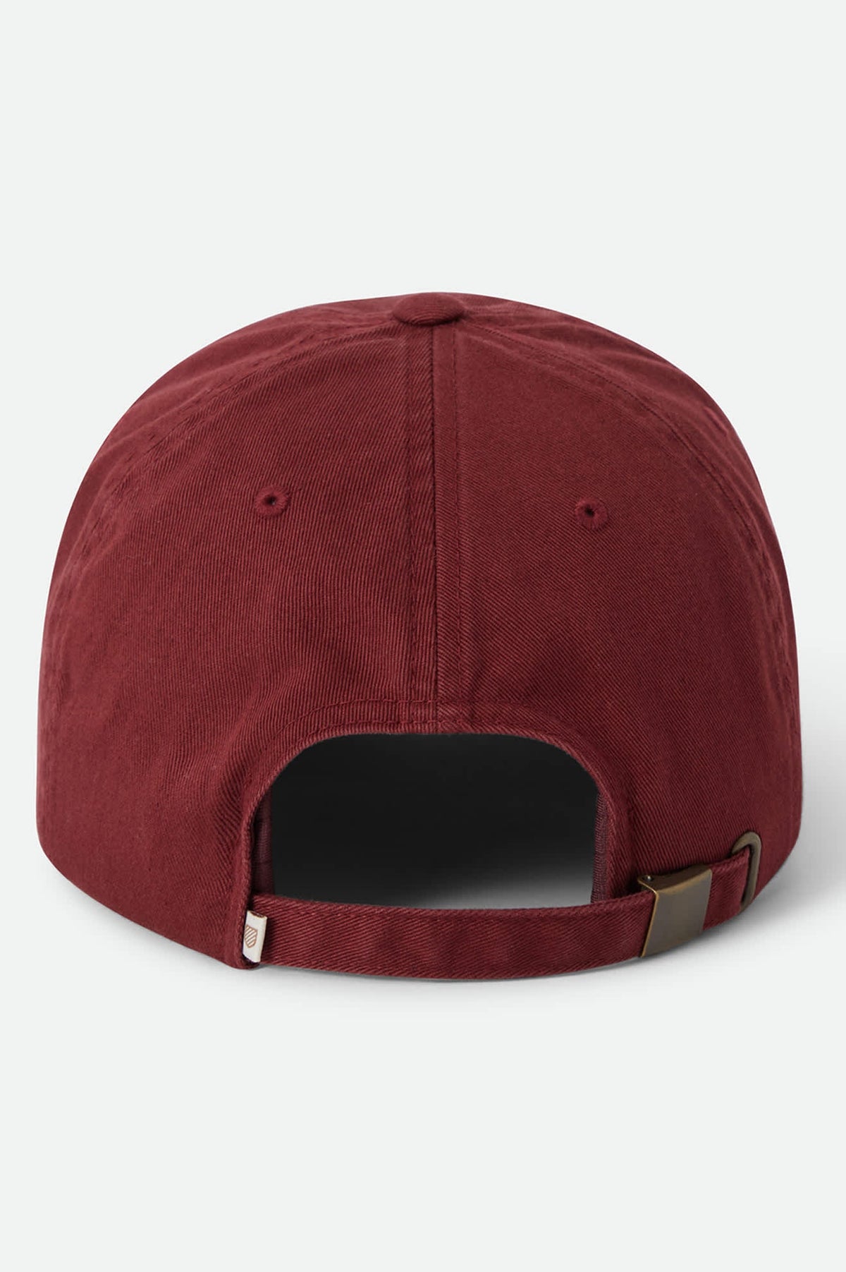 Brixton Le B Adjustable Hat in dark brick, front view