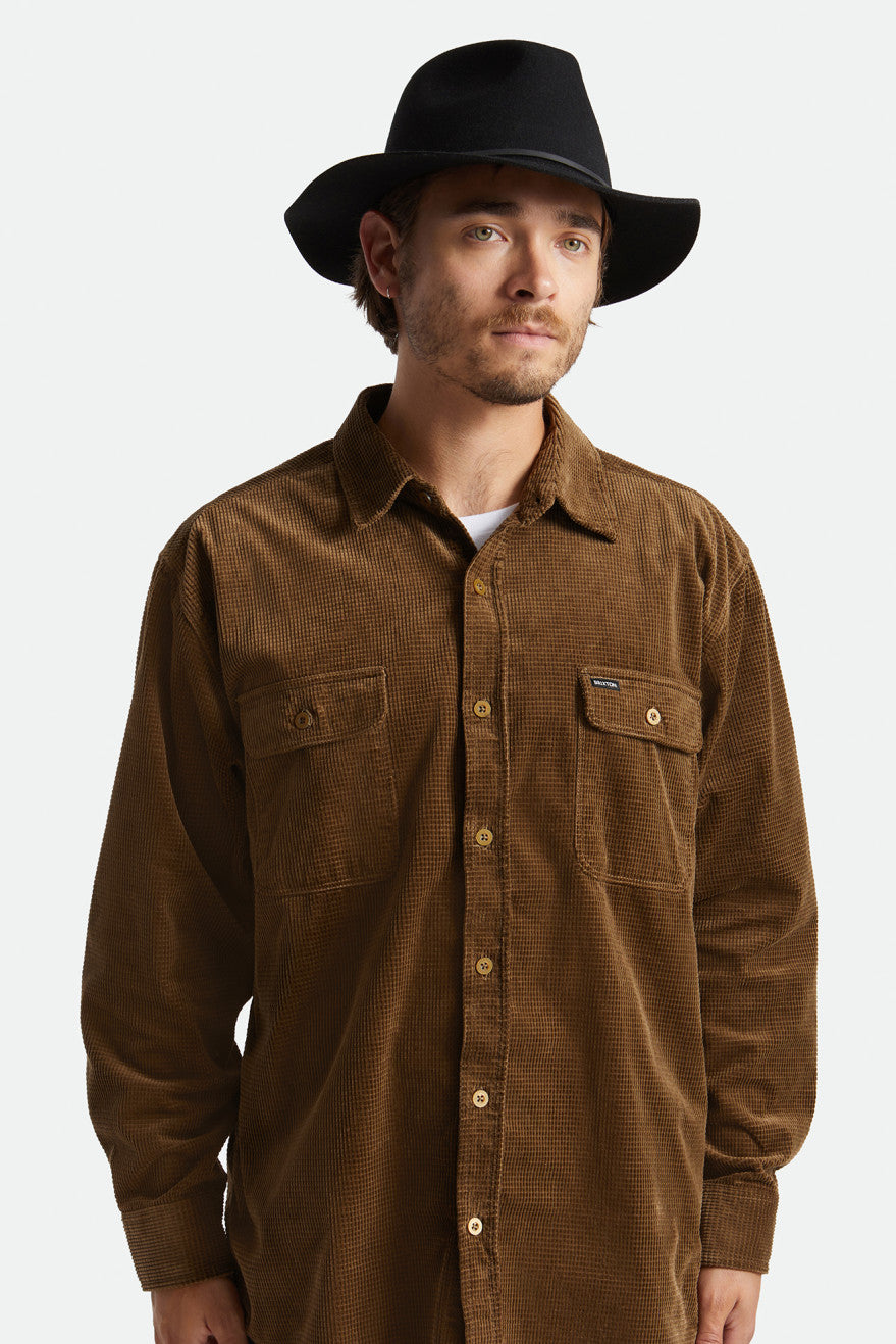 Wesley Fedora - Black - Catani Clothing