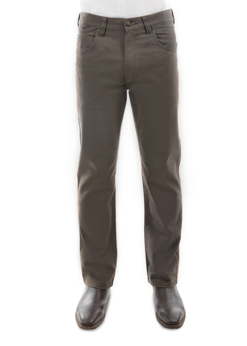 Moleskin Straight Leg Jean - Greystone