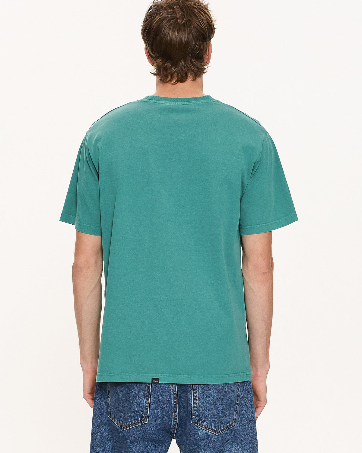 Thrills Heavy Static Merch Fit Tee - New Teal (view 2)