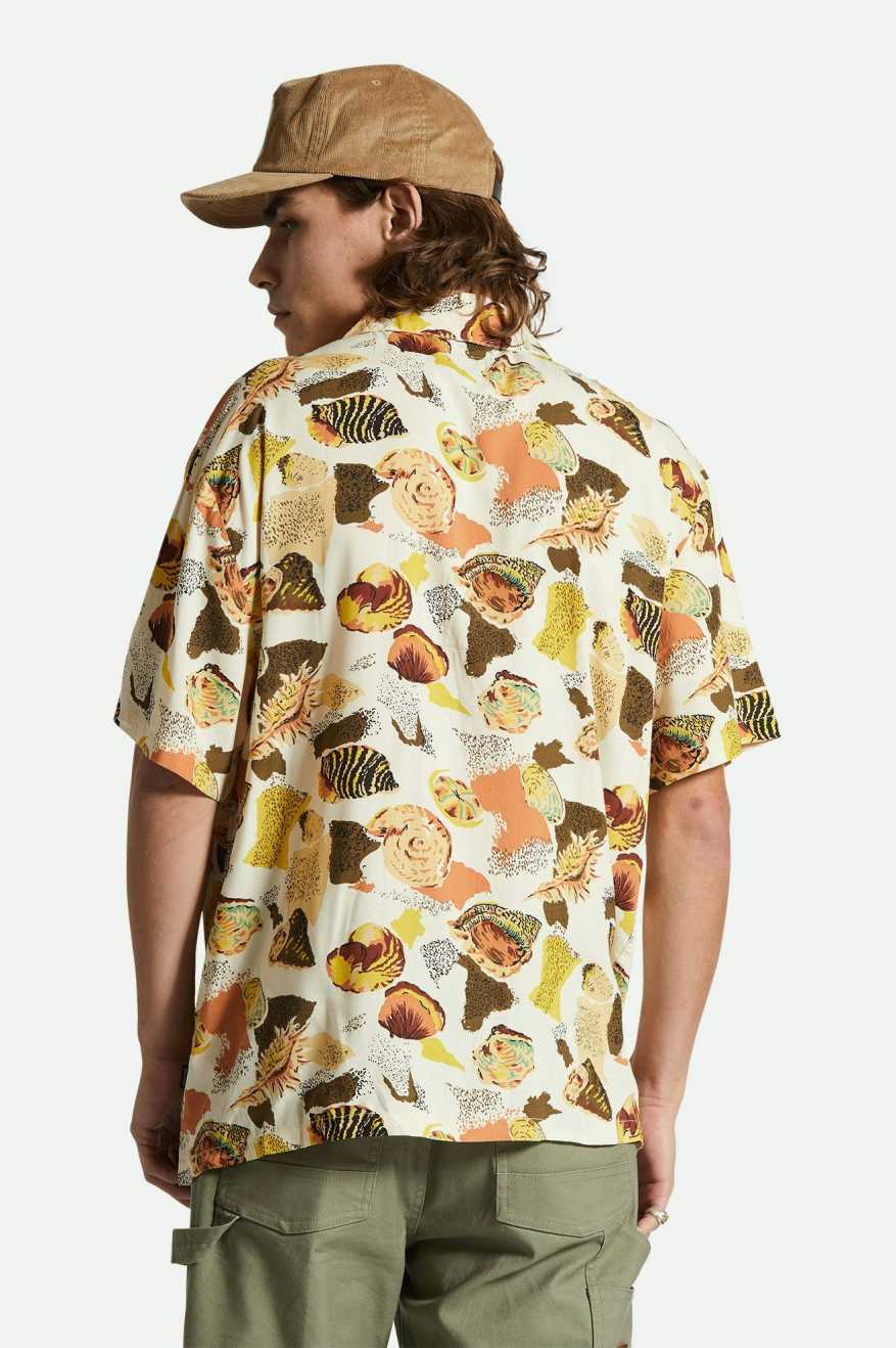 Brixton Bunker SS Woven Shirt - Multi Color Shell (view 4)