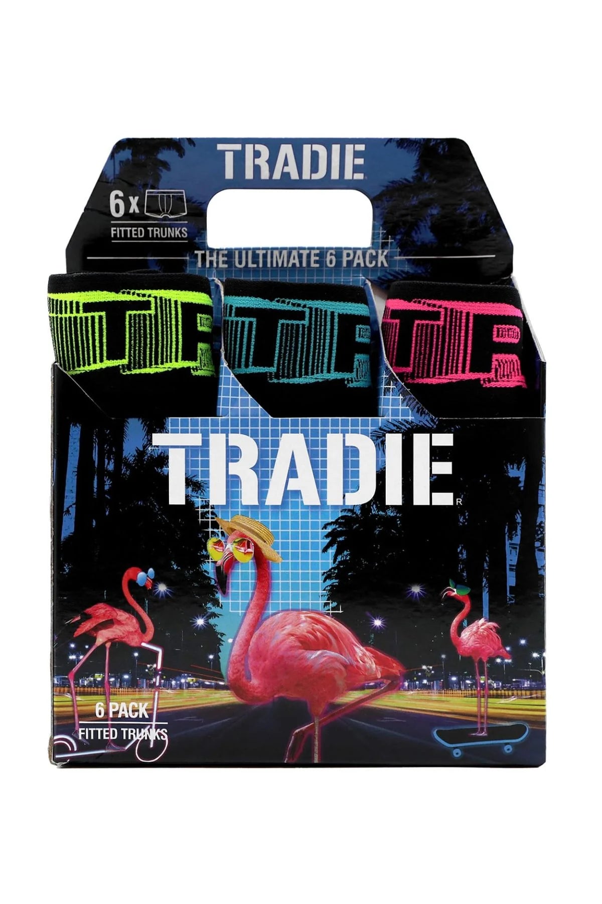 Tradie Mens 6pk Trunk - Vacay Baby