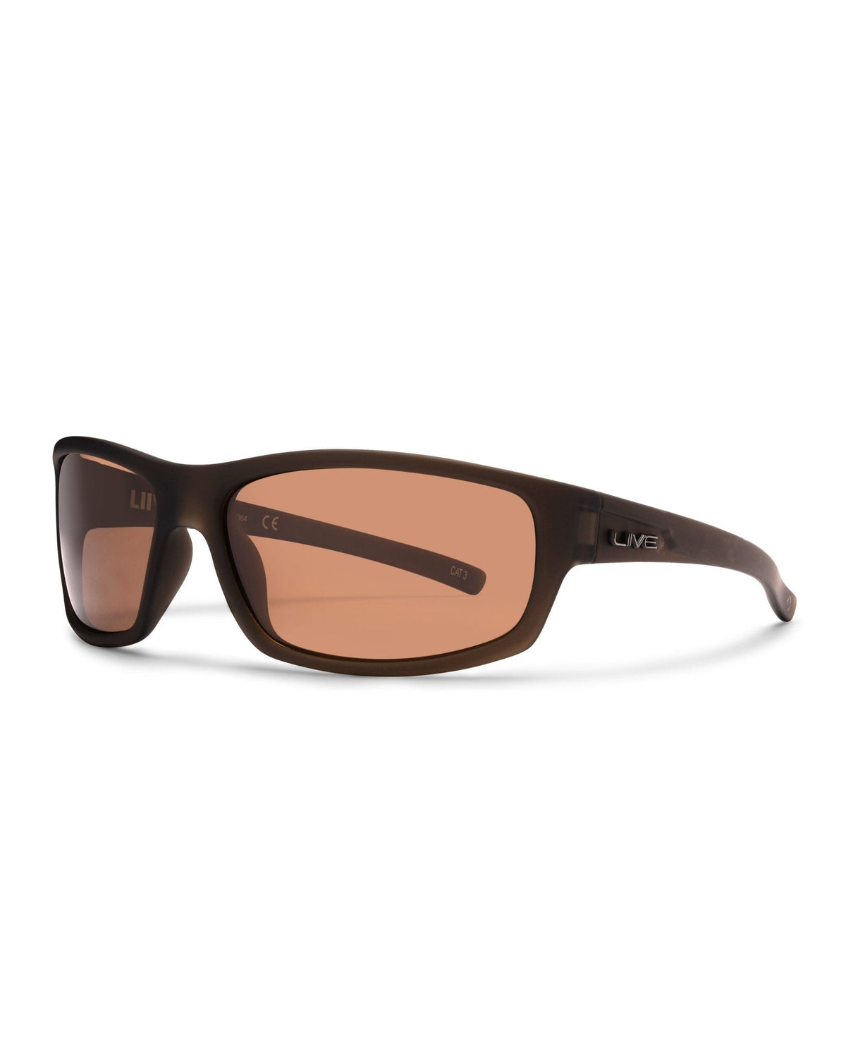 Liive Tuna polarised sunglasses in matt crystal army