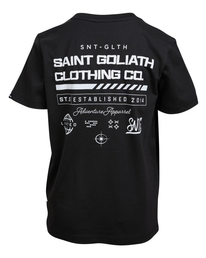 Saint Goliath Underground Tee - Black - Teen (view 2)