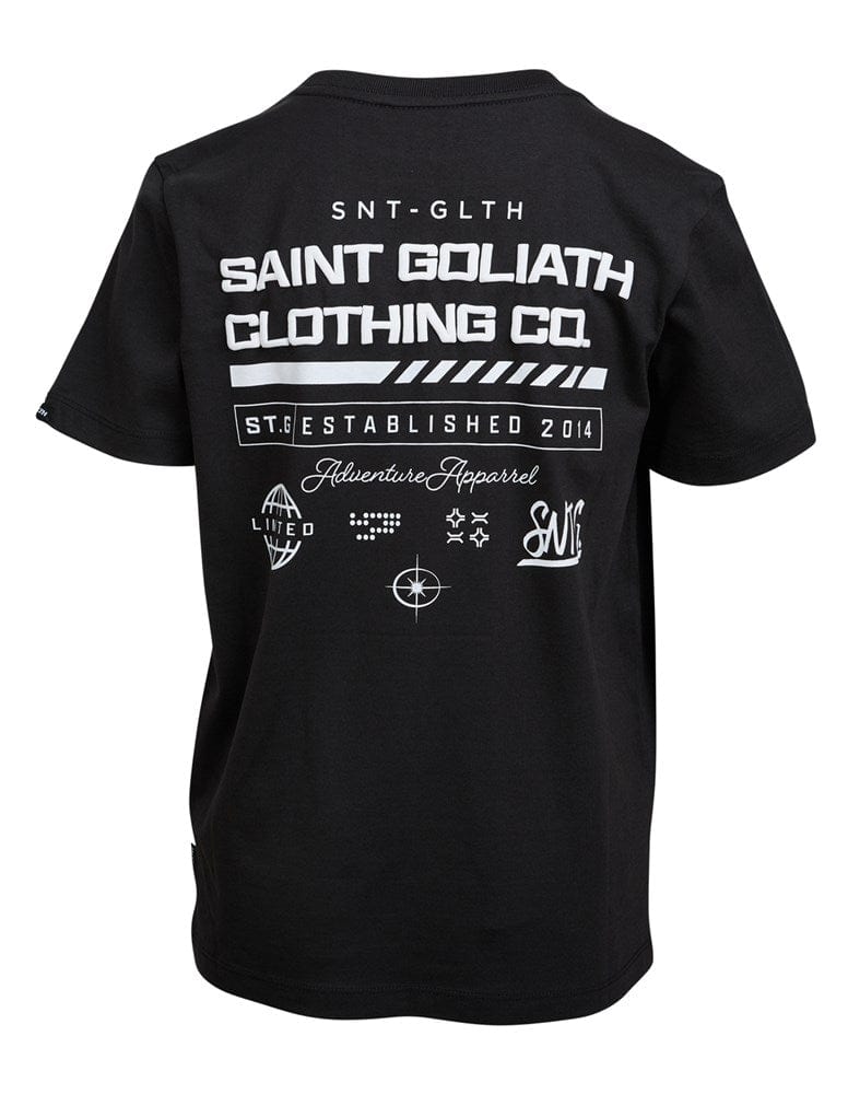 Saint Goliath Underground Tee - Black (Kids) (view 2)