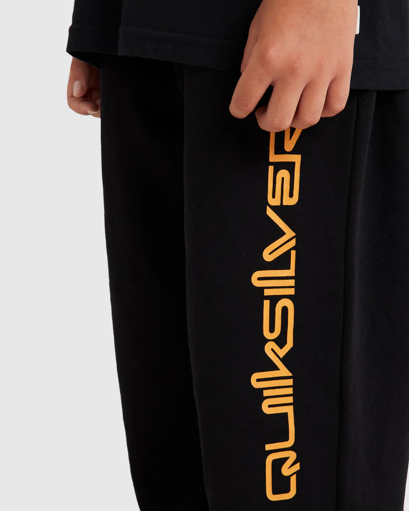 Youth Screen Trackpant - Black