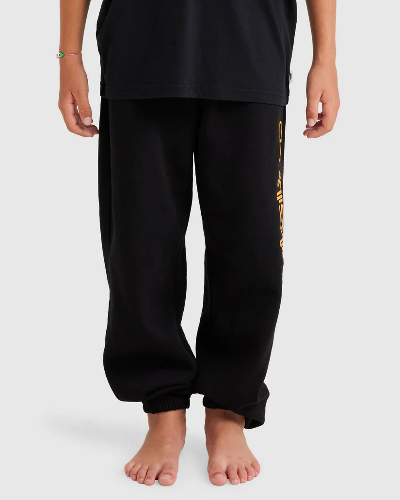 Youth Screen Trackpant - Black